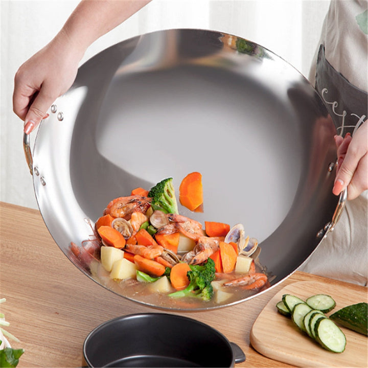 Skanto | Rustfritt Stål Wok Wellington (4 Størrelser)