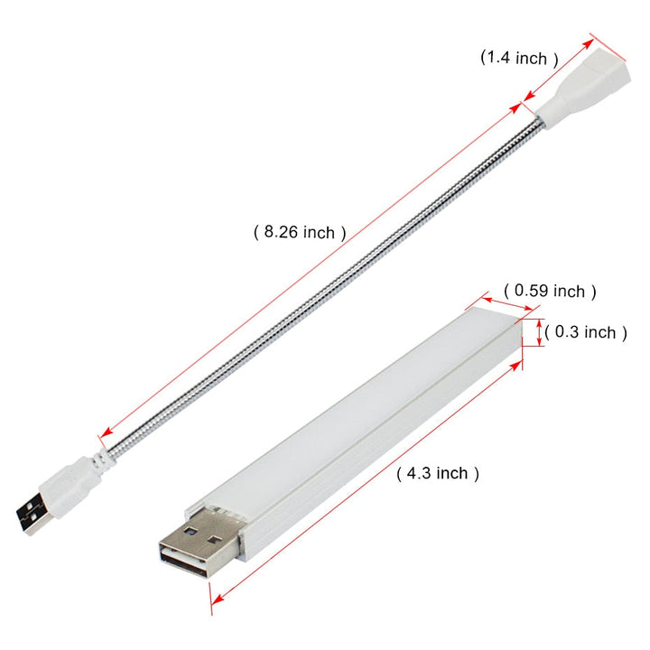 LED USB Plantevekst Phyto Lampe | Skanto
