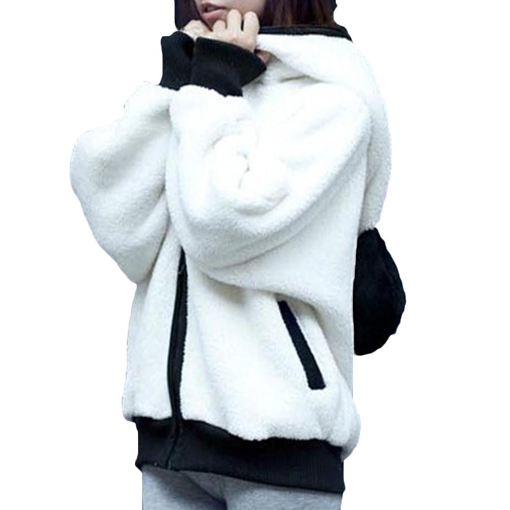 Fluffy Panda Hoodie | Skanto