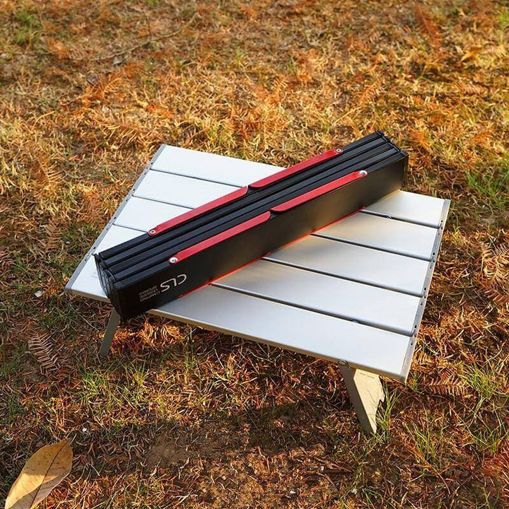 Mini svart sammenleggbar utendørsbord | Skanto