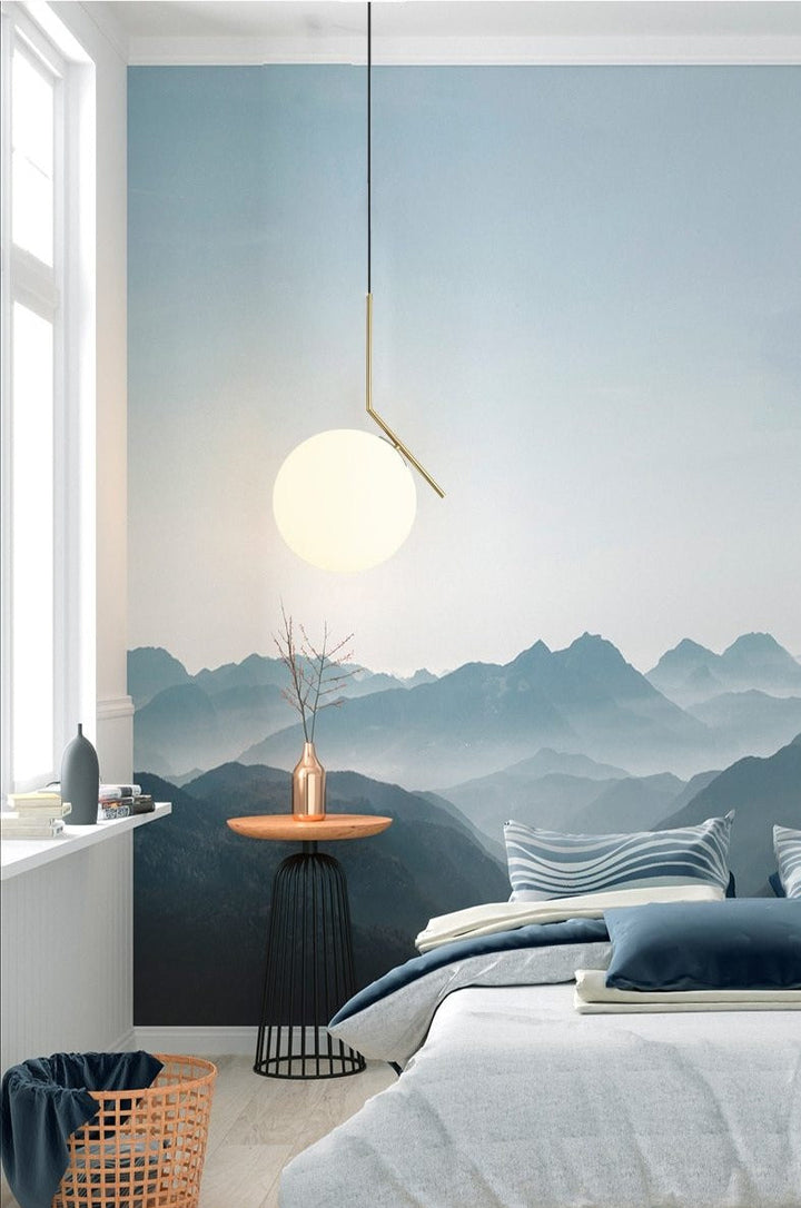 Nordic glass pendant lights