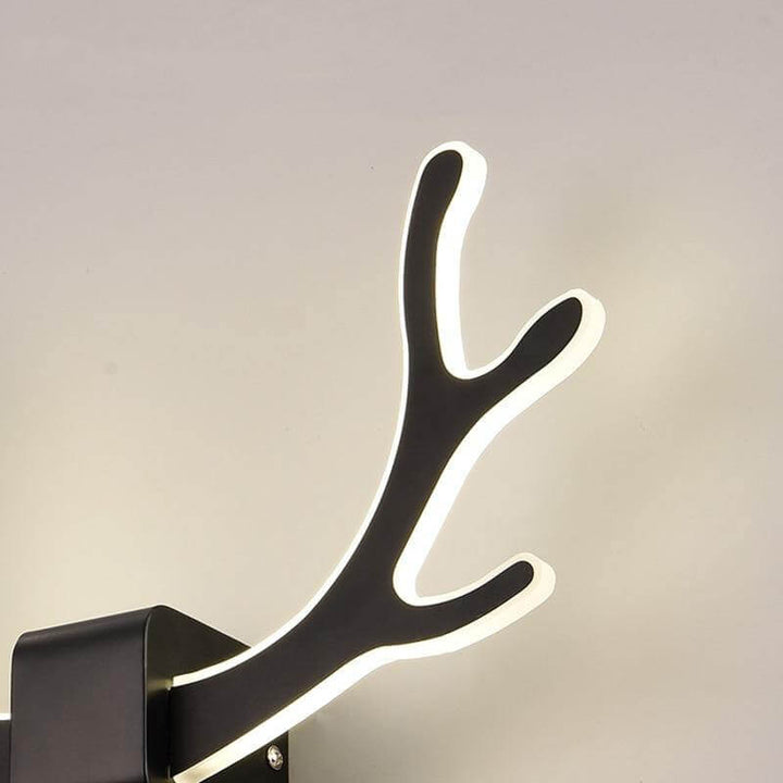 Kreativ hjort horn vegglampe med bevegelsessensor | Skanto