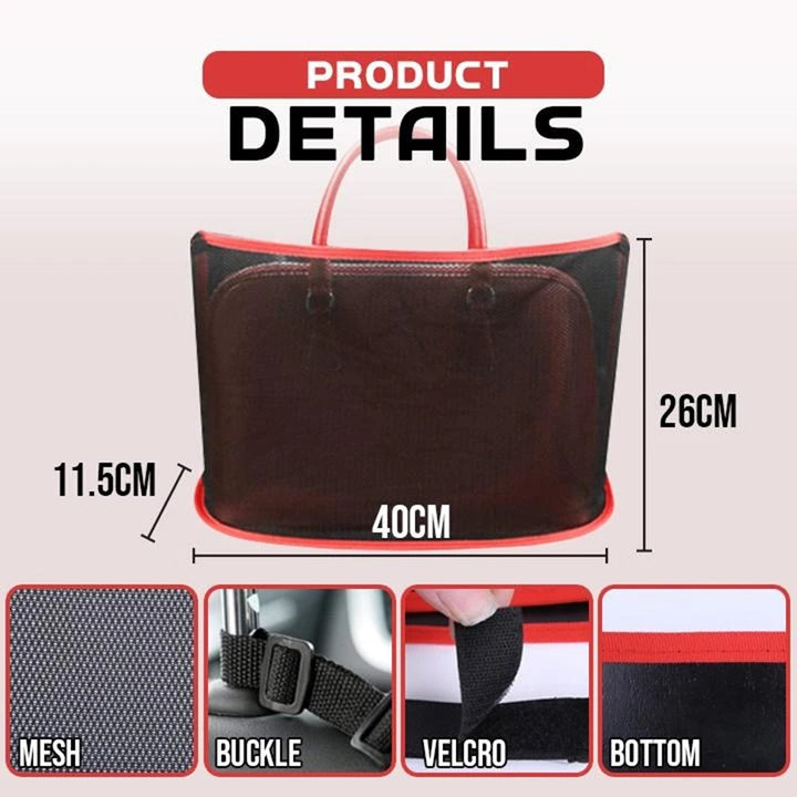 Car Net Pocket Handbag Holder | Skanto