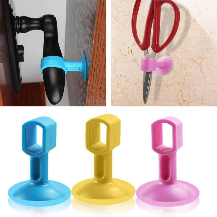 10PCS Silikon Dørstopper | Skanto