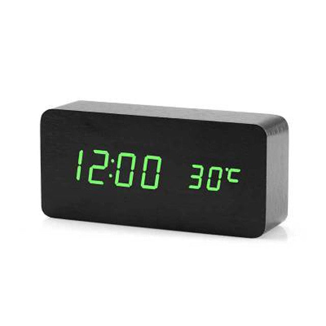 Skanto | VoiceRise - Nordisk Digital LED Vekkerklokke
