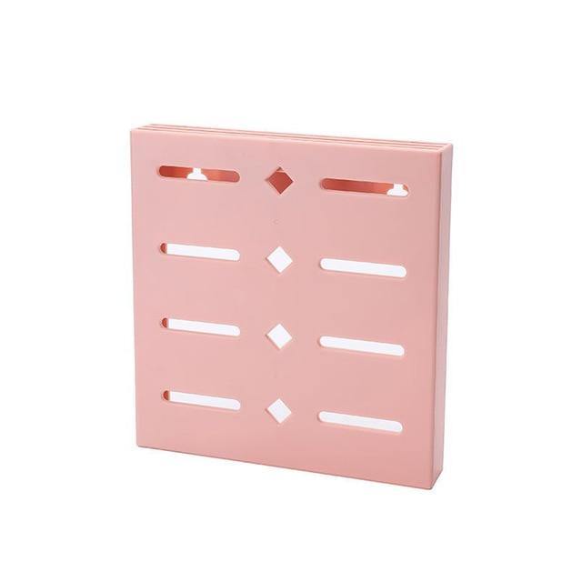 2PCS Firkantet Pastell Mavi Veggmontert Knivorganisator | Skanto