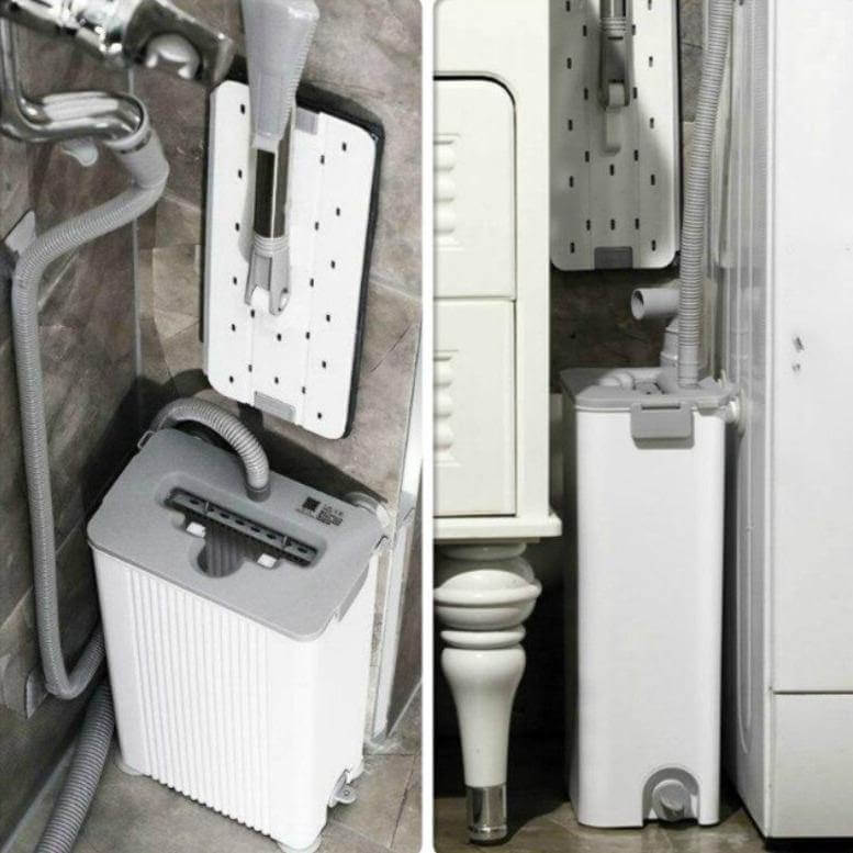 Easy Clean Ingen Håndtørk Fuktig Lat Moppe | Skanto