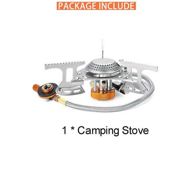 Spider X Camping Stove Set med Kjøkkenutstyr | Skanto