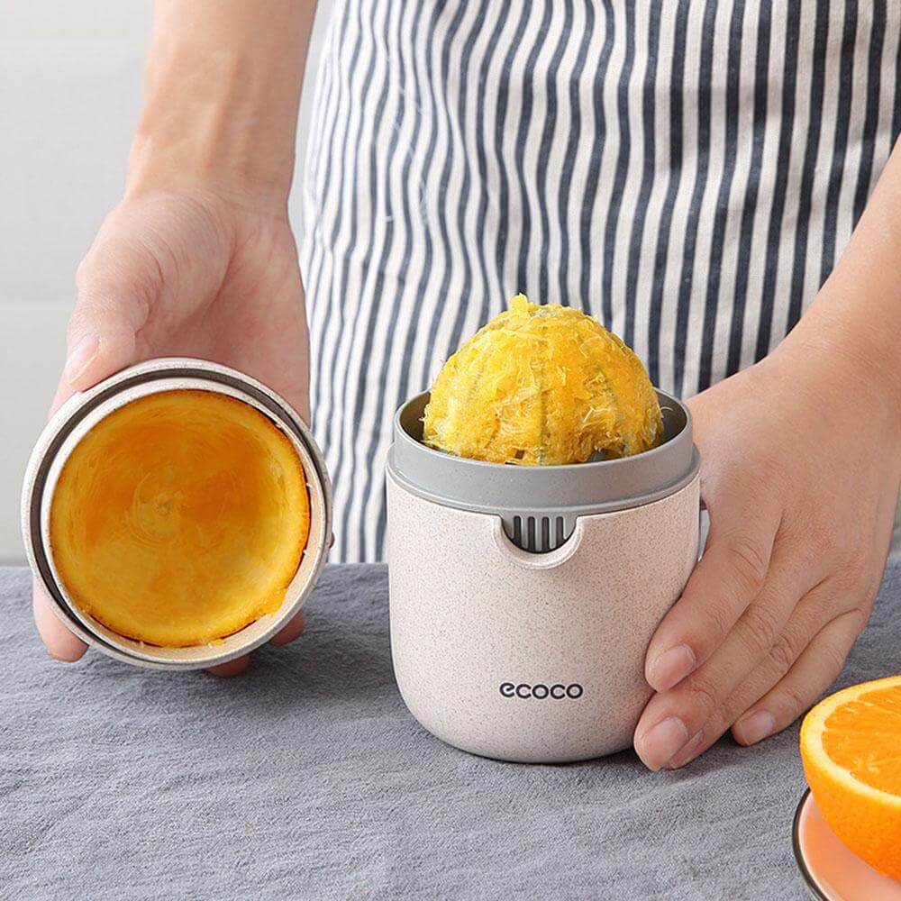 Bærbar enkel pastell minijuicer