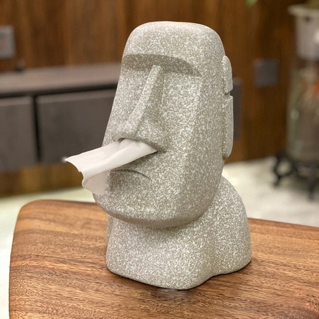 Stein Statue Vevdekselboks | Skanto