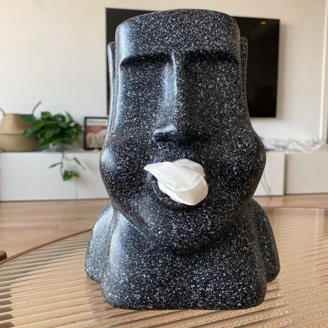 Stein Statue Vevdekselboks | Skanto
