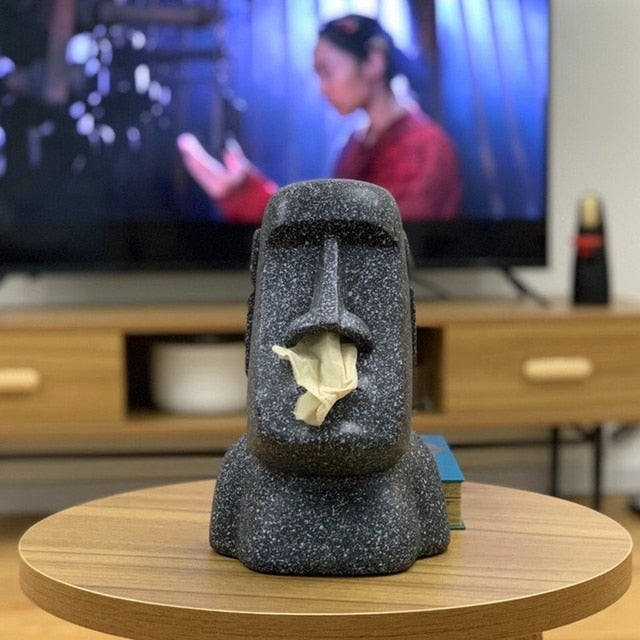 Stein Statue Vevdekselboks | Skanto