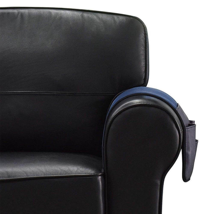 Skanto | Non-slip 5 lomme lær armlene stol organiser