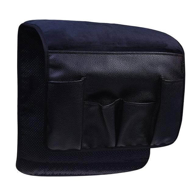 Skanto | Non-slip 5 lomme lær armlene stol organiser