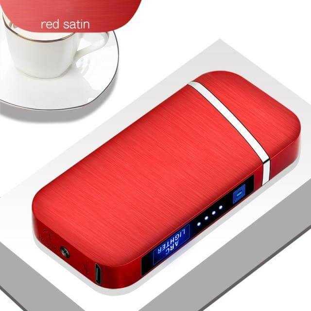 Skanto | Dobbel Bue Elektronisk Oppladbar Vindskjerm Lightere