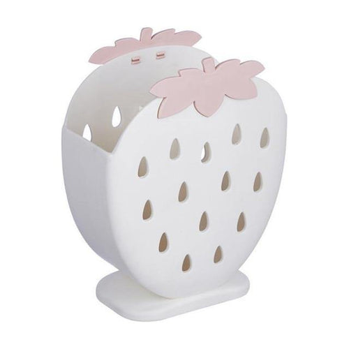 2PCS Søte Jordbær Bestikk Organizer Boks | Skanto