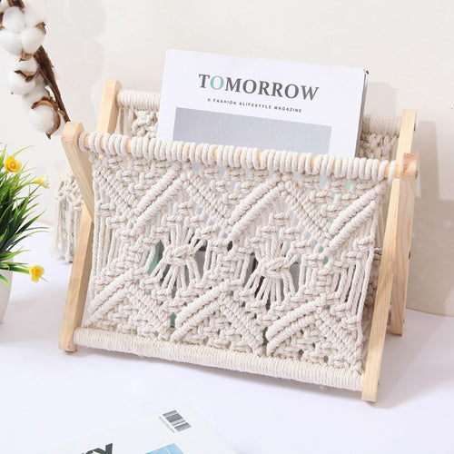 Nordic Cotton FoldaSkantoe Magazine Holder | Skanto