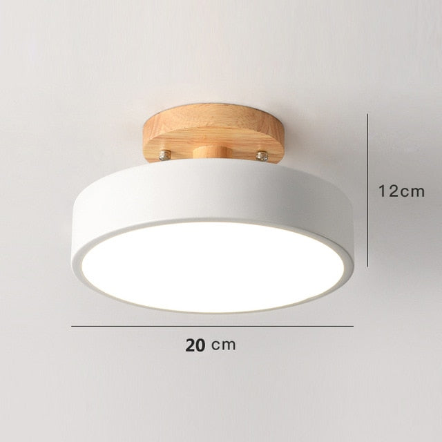 Fargerik nordisk LED-taklampe
