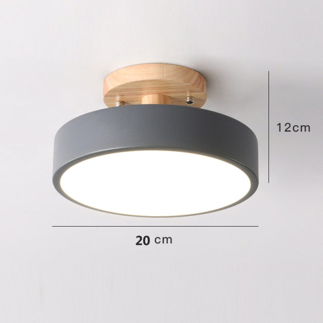 Fargerik nordisk LED-taklampe