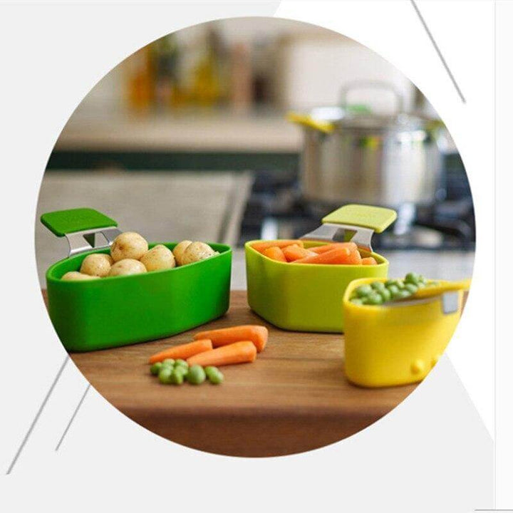 Skanto | 3Pcs Enkel Tallerken Mat Dampskinn