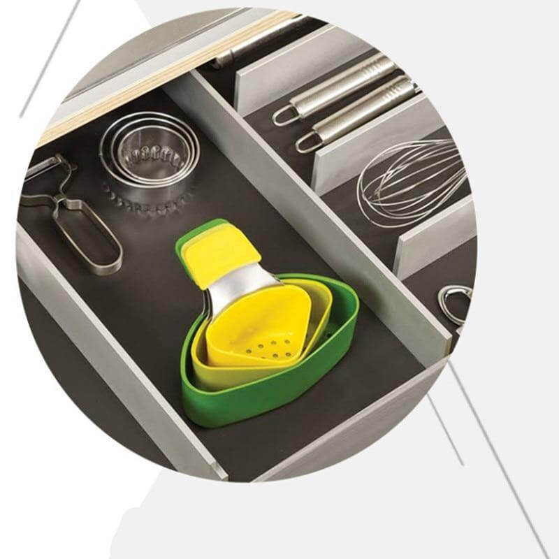 Skanto | 3Pcs Enkel Tallerken Mat Dampskinn