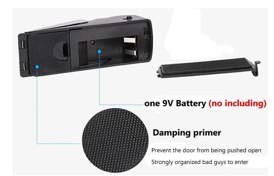 PortaSkantoe Wireless Alarm Dørstopper | Skanto