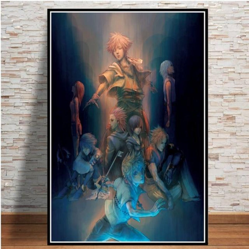 Mystisk New Age anime videospill – lerretbilde