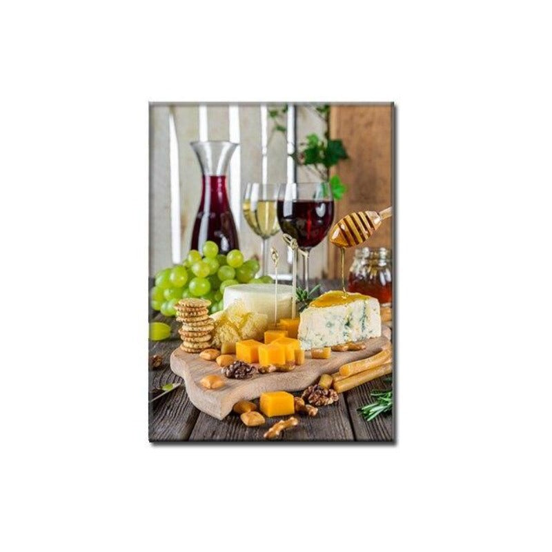 Moderne middagsselskap – lerretbilde