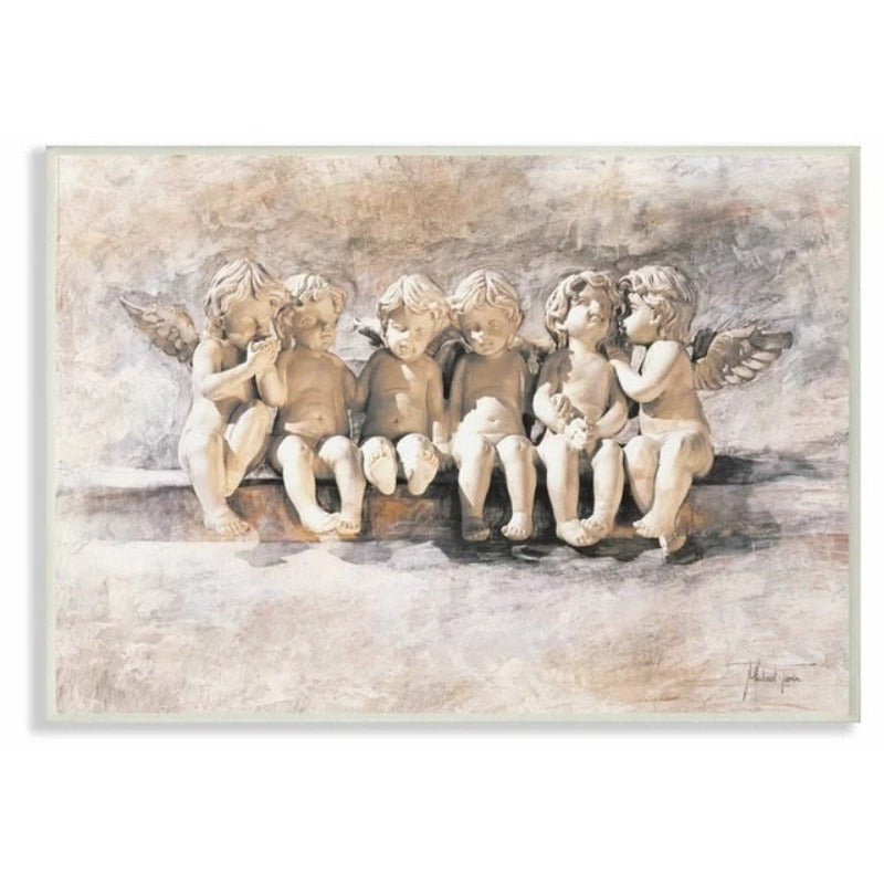 Engelsstatue - Lerretsbilde