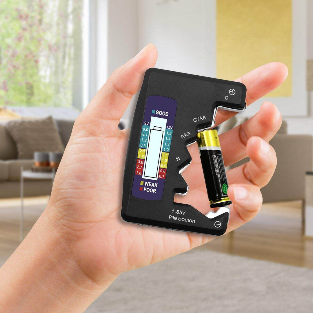 Skanto | Universell LCD Skjerm Batterikapasitet Tester