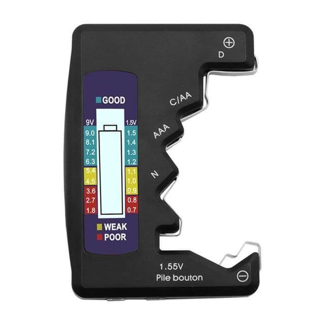 Skanto | Universell LCD Skjerm Batterikapasitet Tester