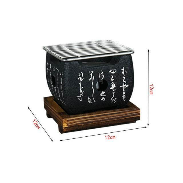 Bærbar koreansk orientalsk grillovn | Skanto