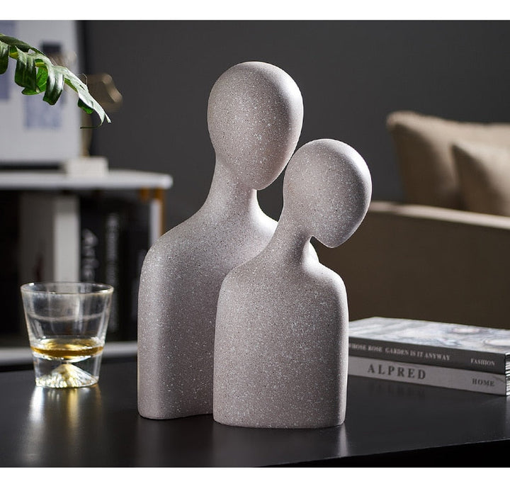 Nordic Abstract Thinker Harpiks Statue Skulptur | Skanto