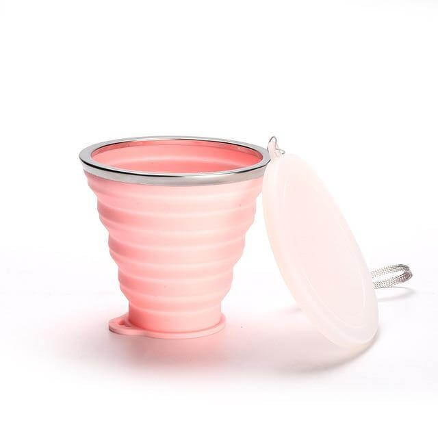 Foldbar Enkel Silikon Reisekrus | Skanto