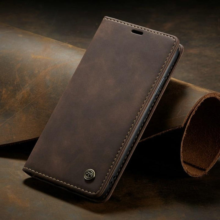 Skanto | Magnetisk Flip Lommebokdeksel for iPhone