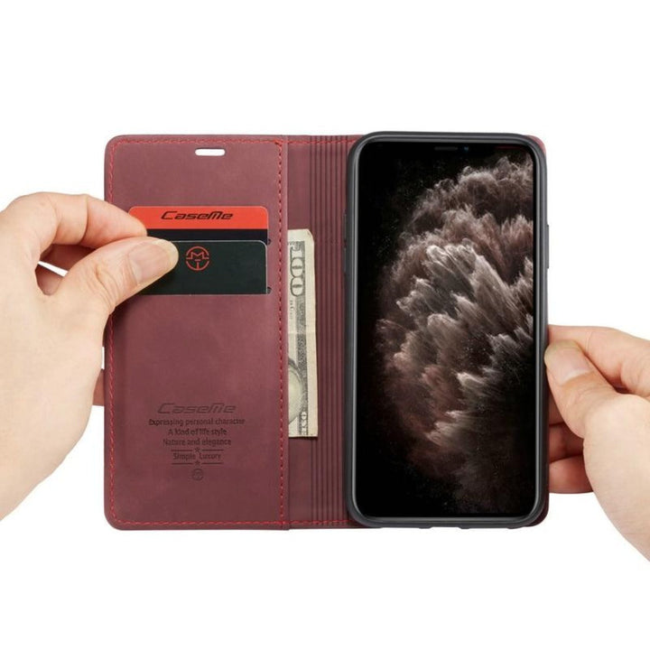 Skanto | Magnetisk Flip Wallet-deksel for iPhone