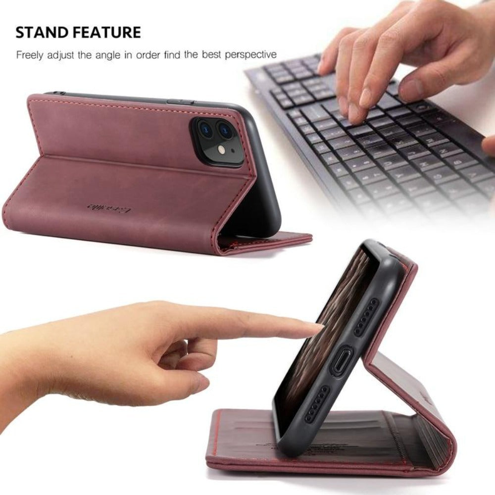 Skanto | Magnetisk Flip Wallet-deksel for iPhone