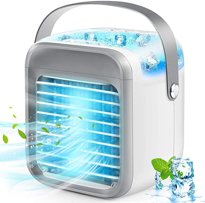 Skanto | Mini luftkjøler med rask ventilasjon, USB-oppladbar