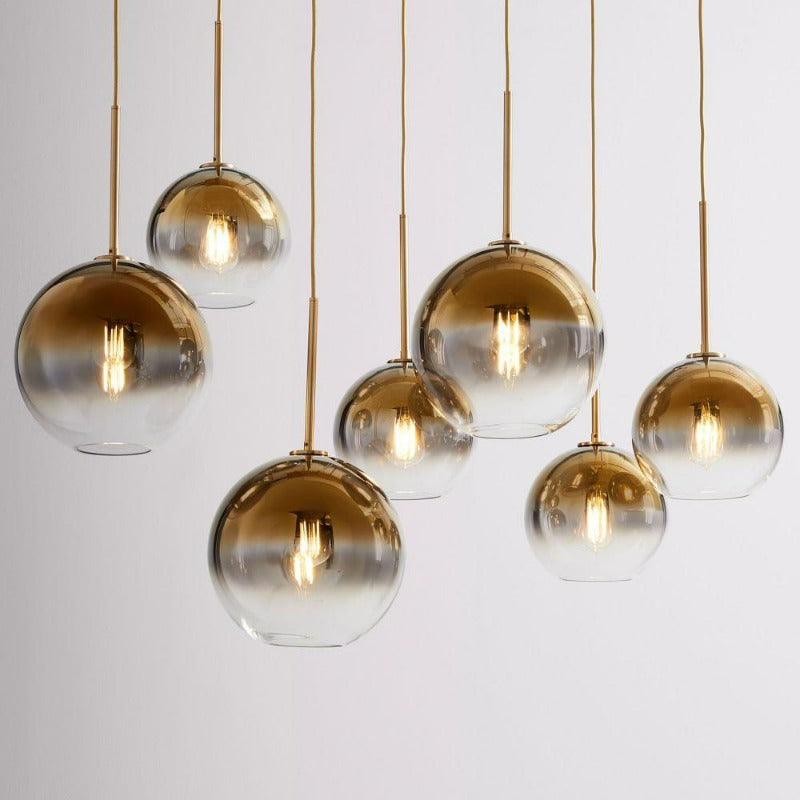 Moderne Glass Sphere Pendellamper | Skanto