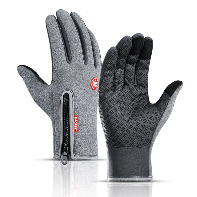 Winterhandschuhe, isoliert, wasserabweisend, Touchscreen-kompatibel, ideell zum Autofahren, Radfahren, Skifahren, Camping and Wandern, Unisex