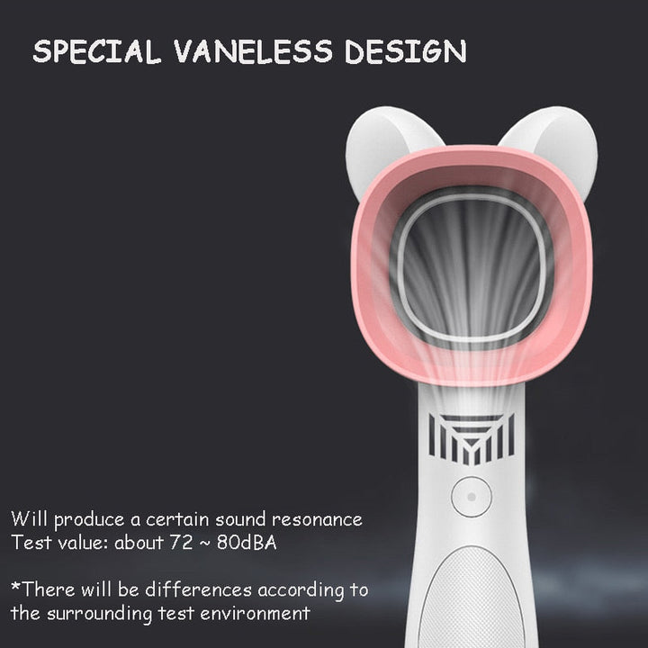 Skanto | Moderne Oppladbar Mini Katt Bladeless Vifte
