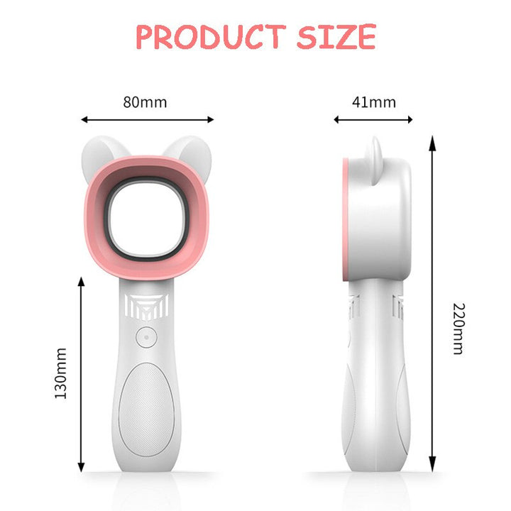 Moderne Oppladbar Mini Katt Bladeless Vifte | Skanto