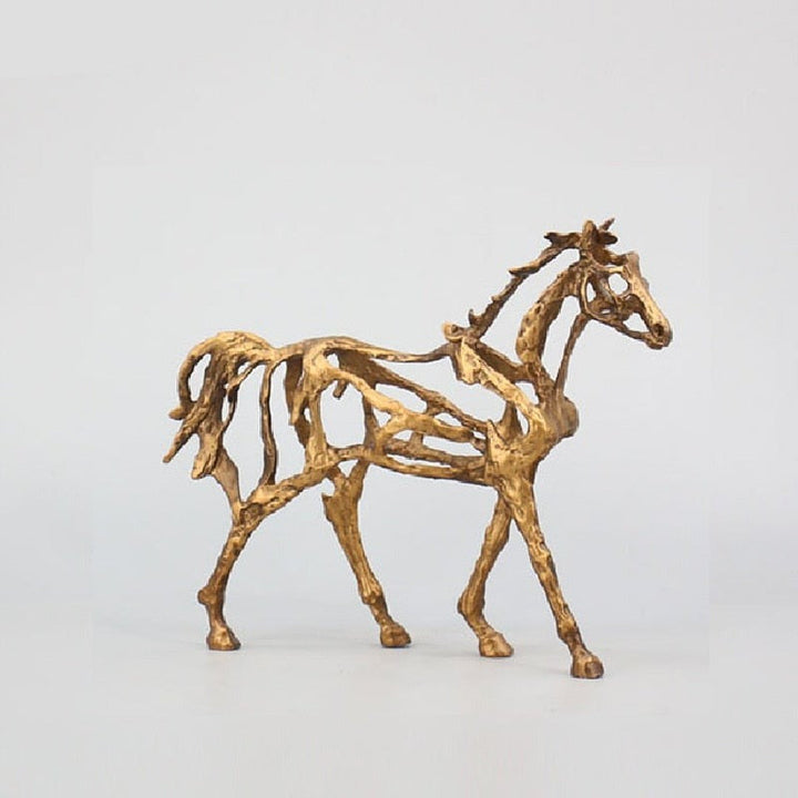 Skanto | Minimalist Abstrakt Hest Skulptur Kunst Figurine