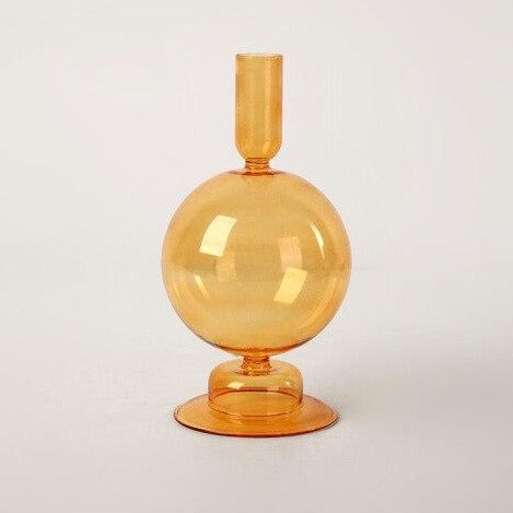 Moderne Glass Kandelaber-Orange | Skanto