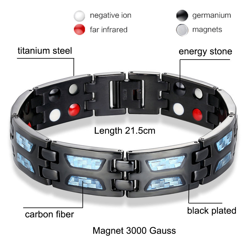 Titanium Magnetisk Terapi Armbånd | Skanto