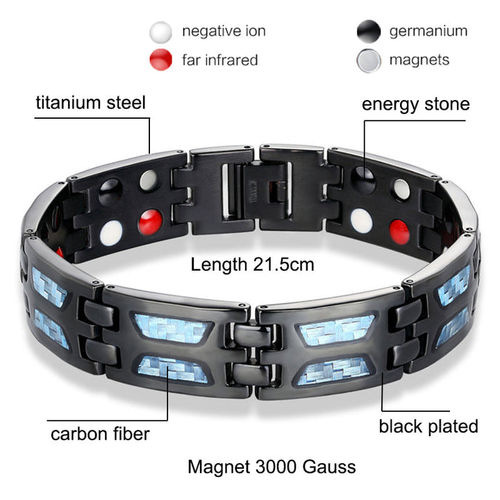 Titanium Magnetisk Terapi Armbånd | Skanto