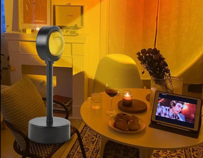 Sunset lampe med 4 farger - GlowSphere | Skanto
