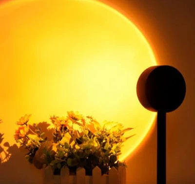 Sunset lampe med 4 farger - GlowSphere | Skanto