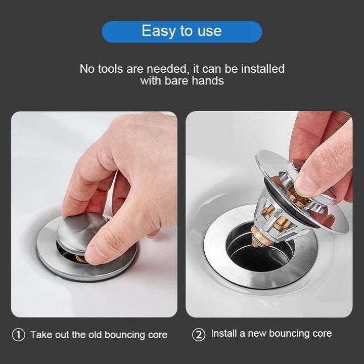 Universal Basin Pop-Up Drain Filter | Skanto