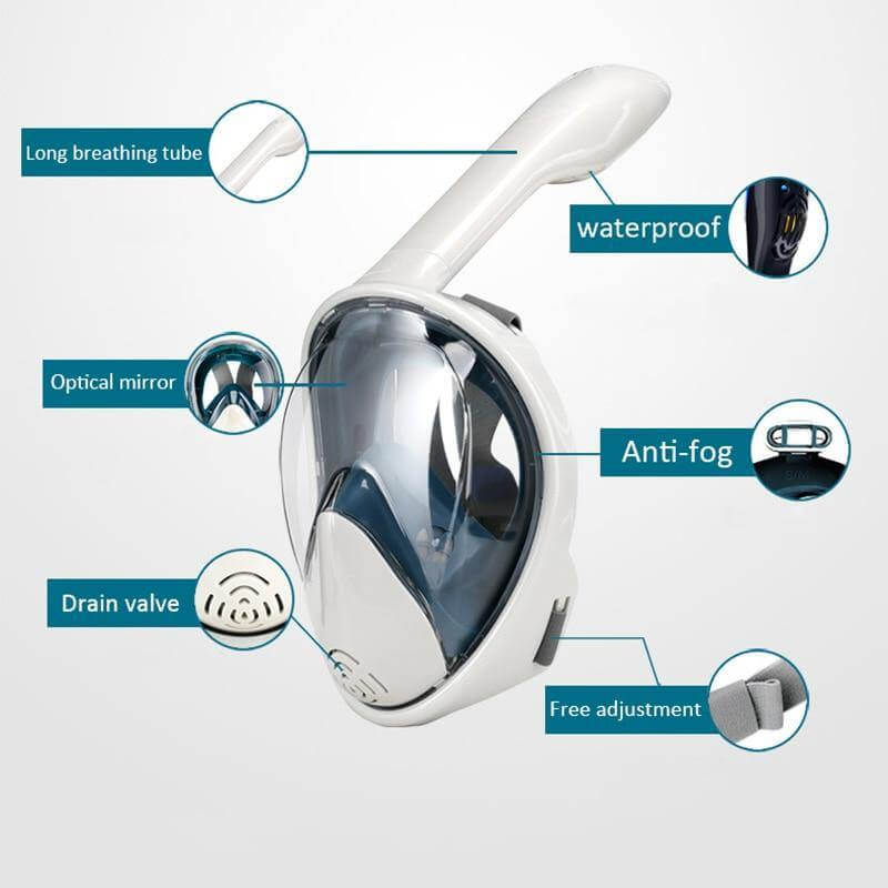 Anti Fog Full Face Diving Mask | Skanto